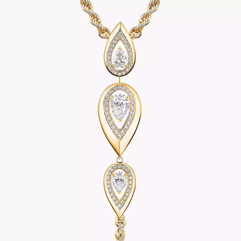 Collier cravate Fiery