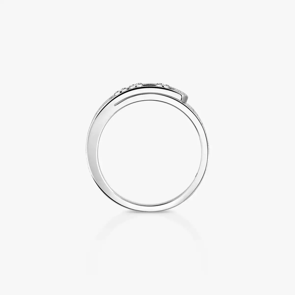 Bague Move Noa ciselée, petit modèle