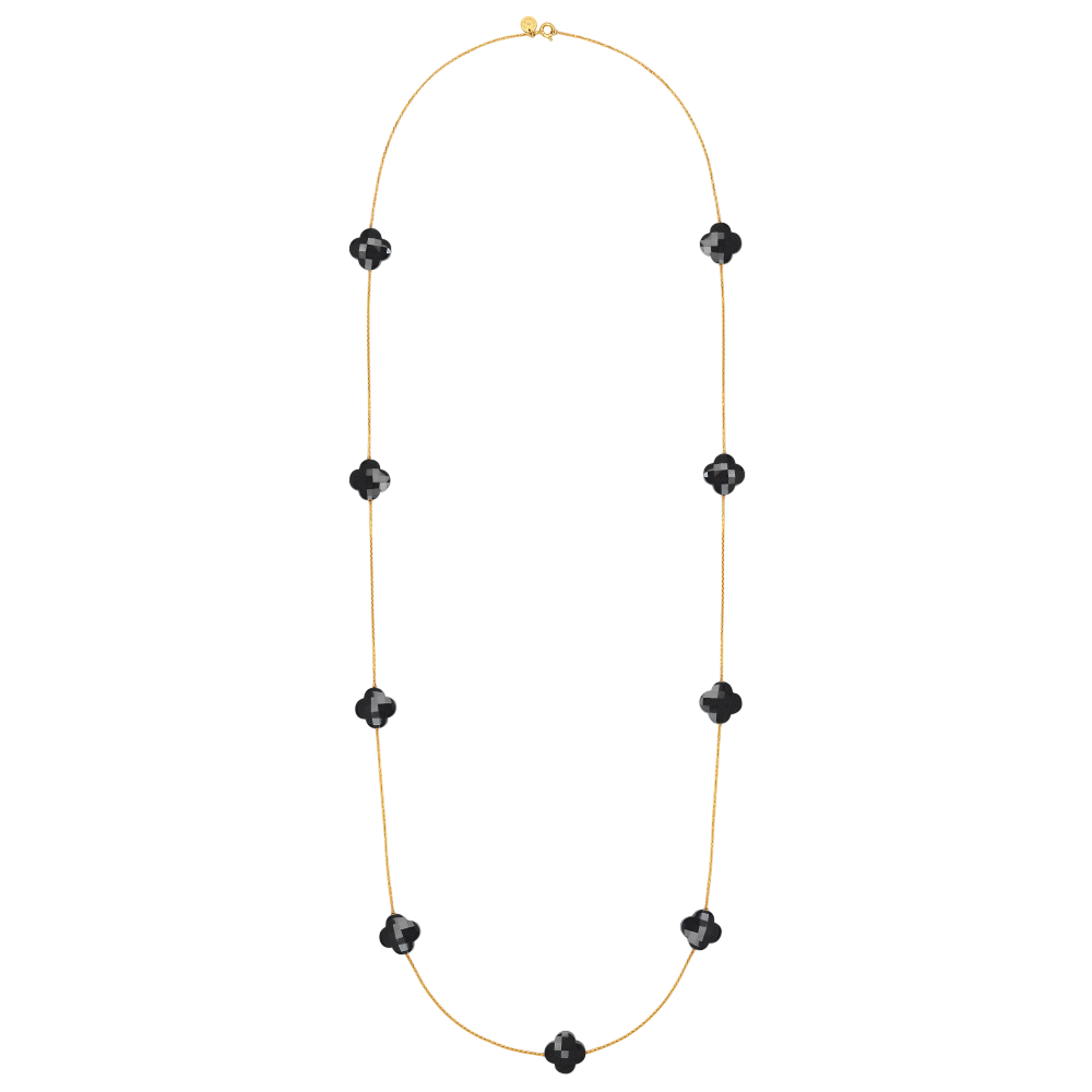 Sautoir, Onyx, Or Jaune