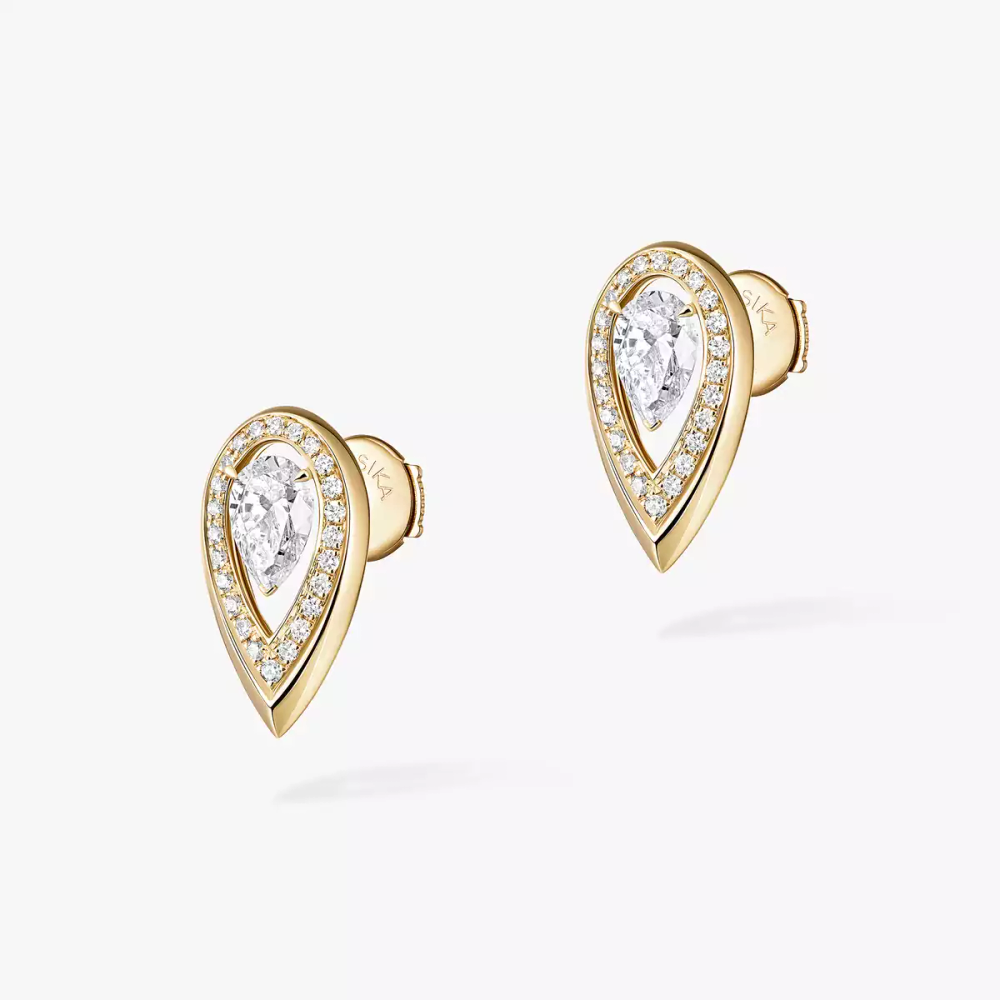 Boucles d'oreilles Fiery, moyen modèle