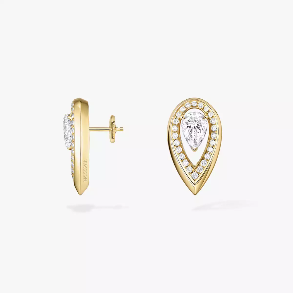 Boucles d'oreilles Fiery, moyen modèle