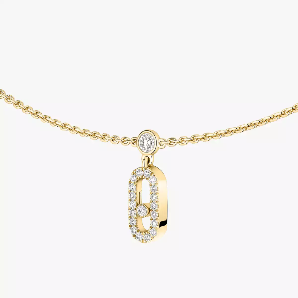Collier choker Move Uno pavé