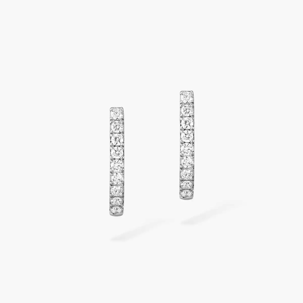 Boucles d'oreilles créoles Gatsby, petit modèle