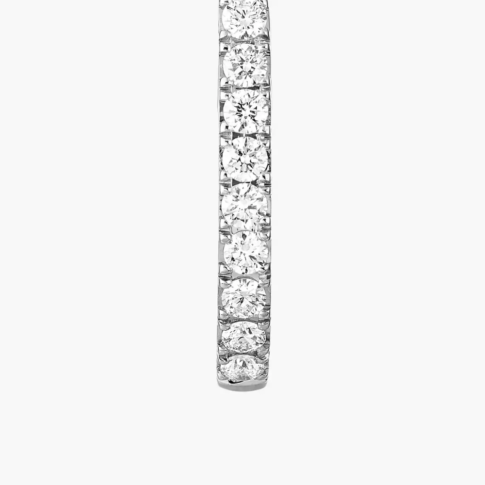 Boucles d'oreilles créoles Gatsby, petit modèle