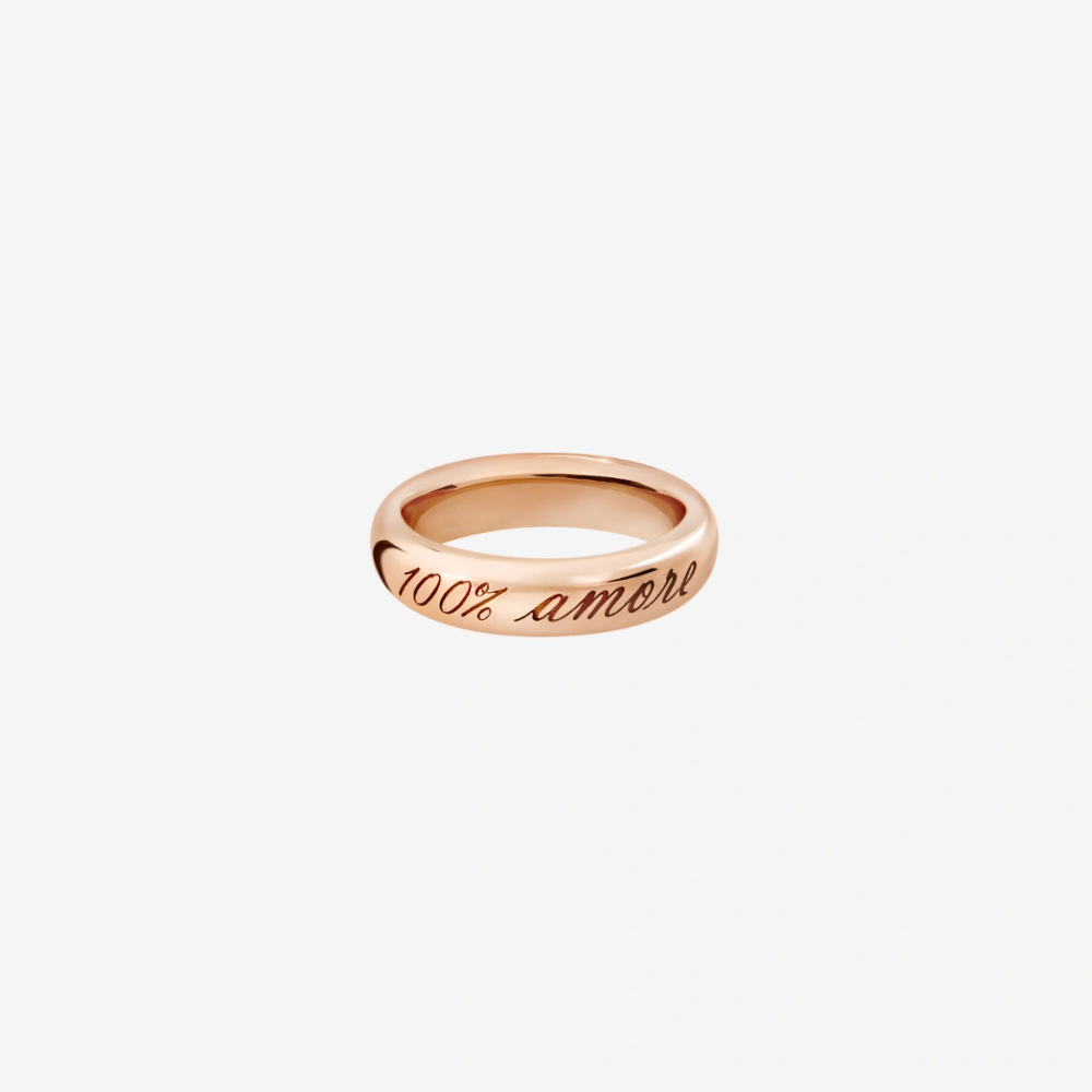 Bague Cœur Or Rose & Rubis Synthétique - Bijouterie Aurea｜Morges