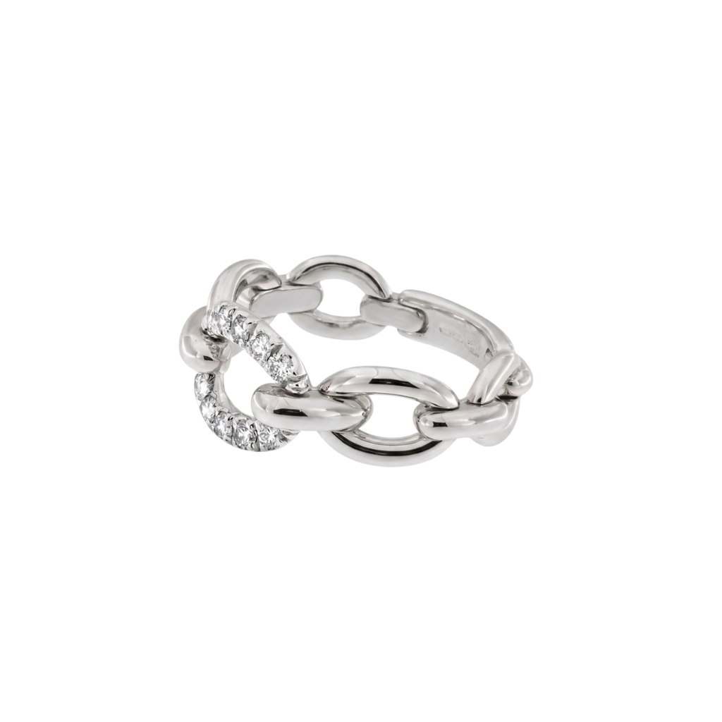 Bague Or Gris Souple