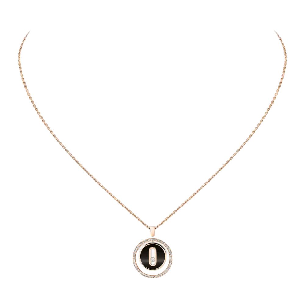 Collier Lucky Move onyx, petit modèle