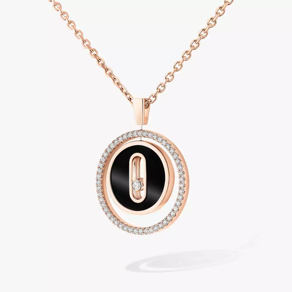 Collier Lucky Move onyx, petit modèle