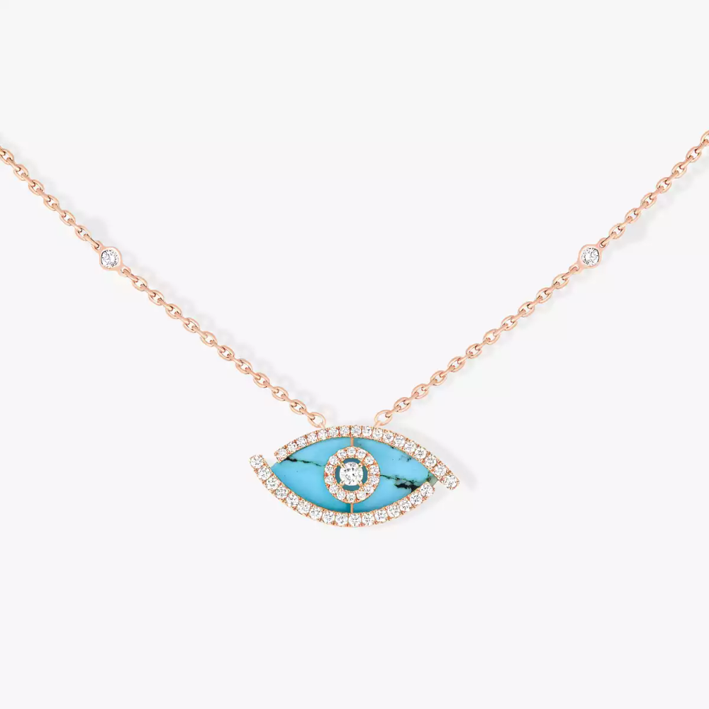 Collier Lucky Eye turquoise