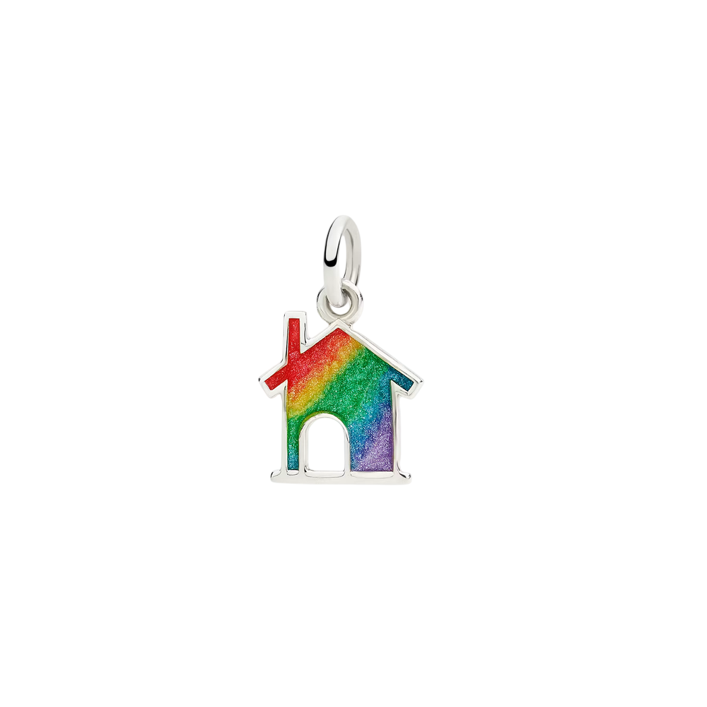Pendentif Maison Et Émail Multicolore - Bijouterie Aurea｜Morges