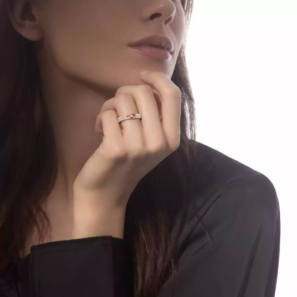 Alliance Move Joaillerie pavée, petit modèle