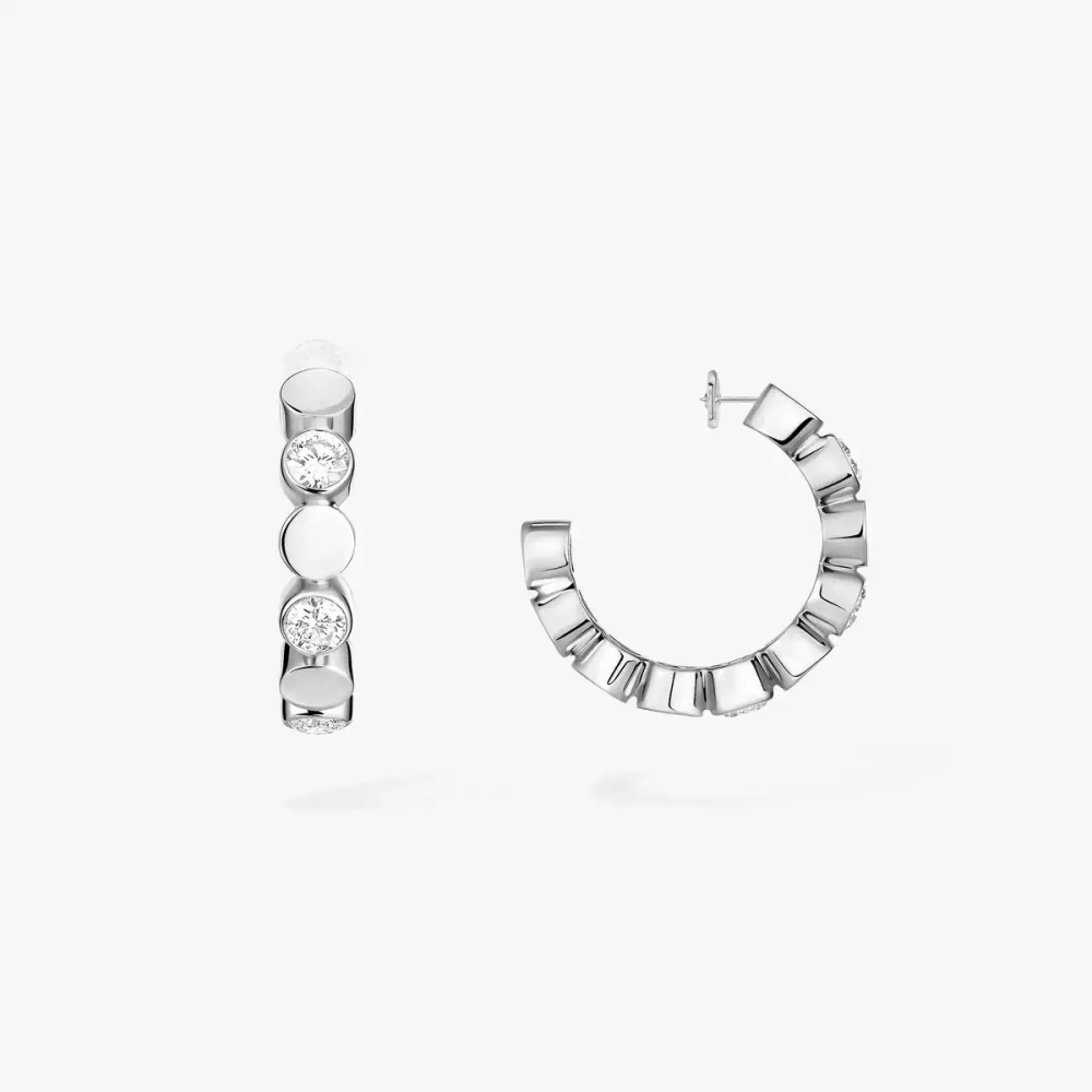 Boucles d'oreilles créoles D-Vibes