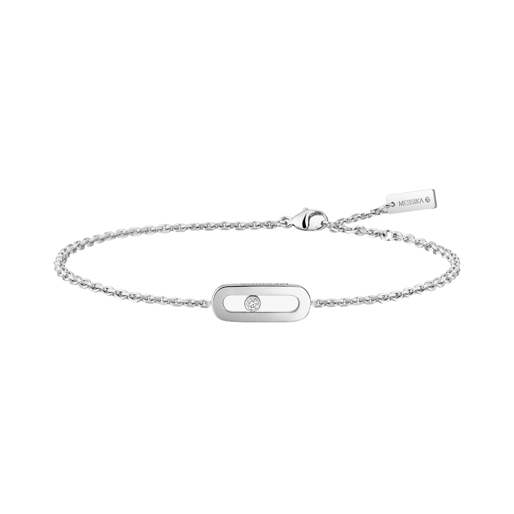 Bracelet Move Uno Bracelet Diamant Or Blanc