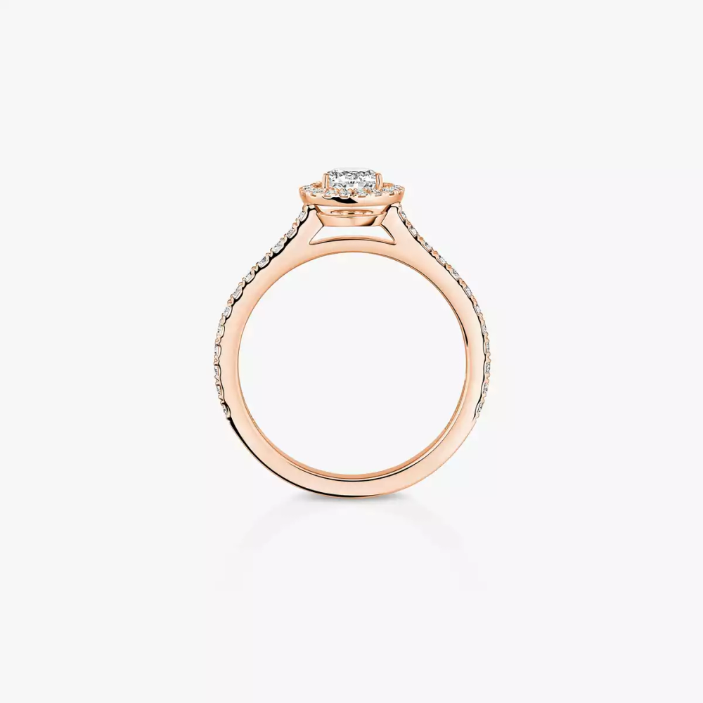 Bague solitaire Joy taille brillant, moyen modèle