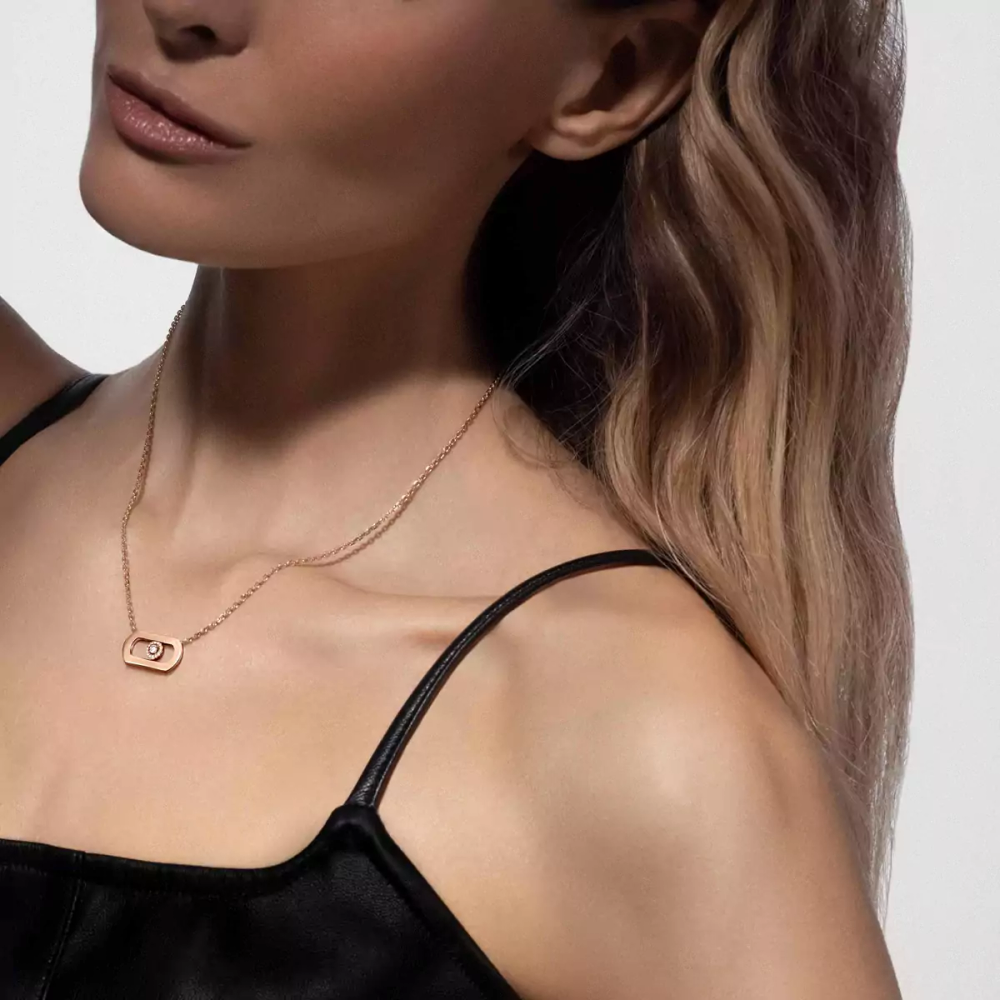 Collier So Move Collier diamant en or rose So Move