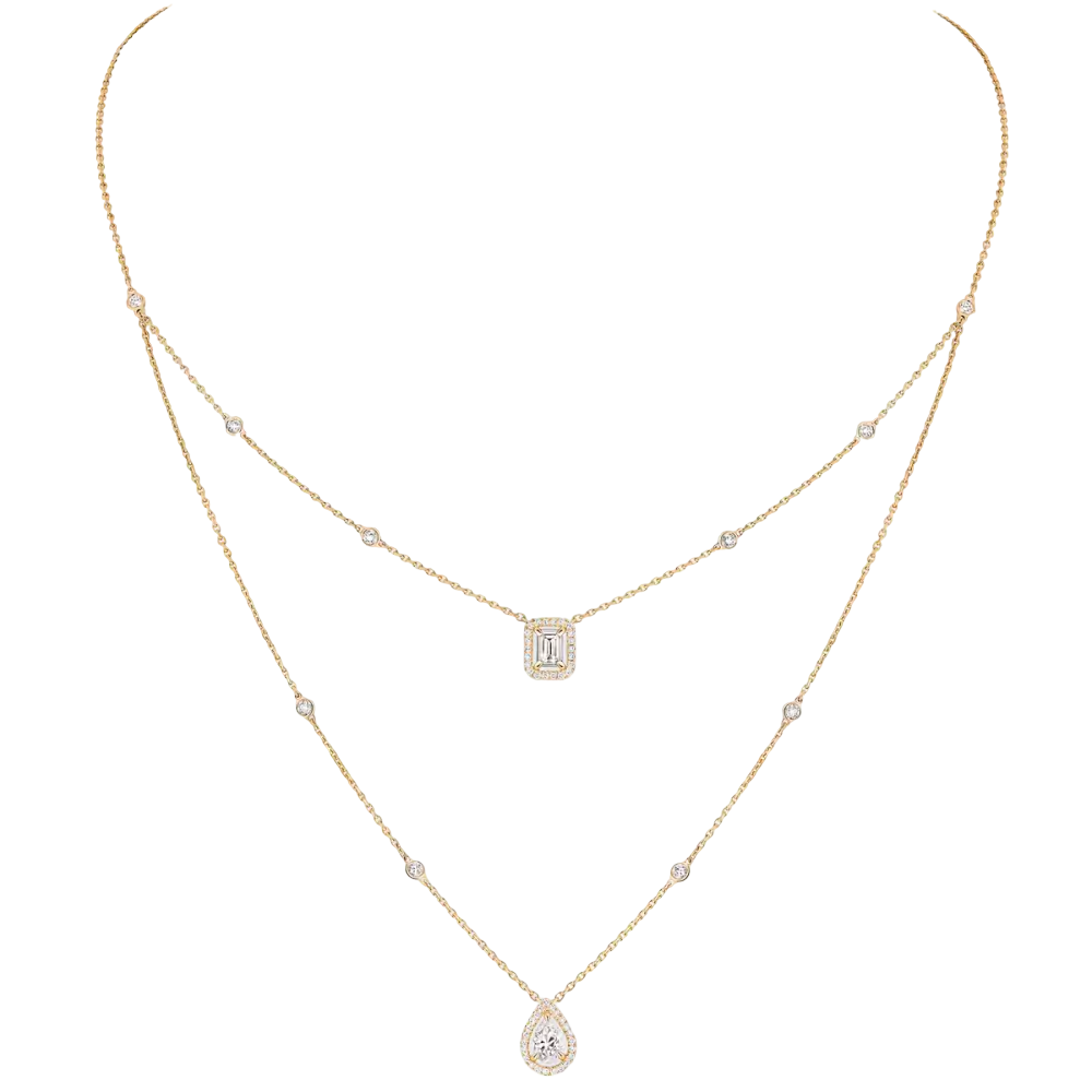 Collier deux rangs My Twin, grand modèle