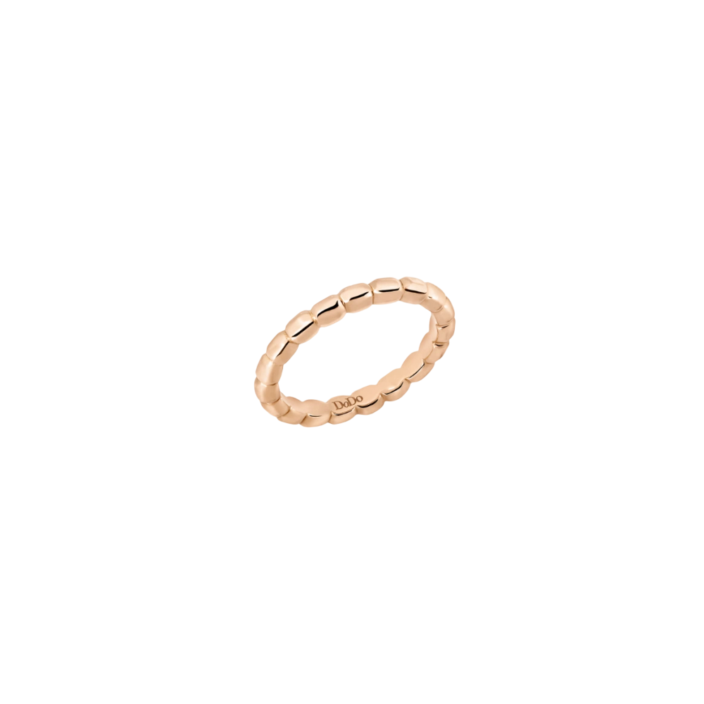 Bague Granelli Or Rose