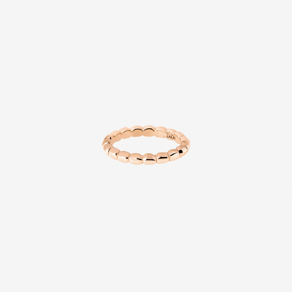 Bague Granelli Or Rose