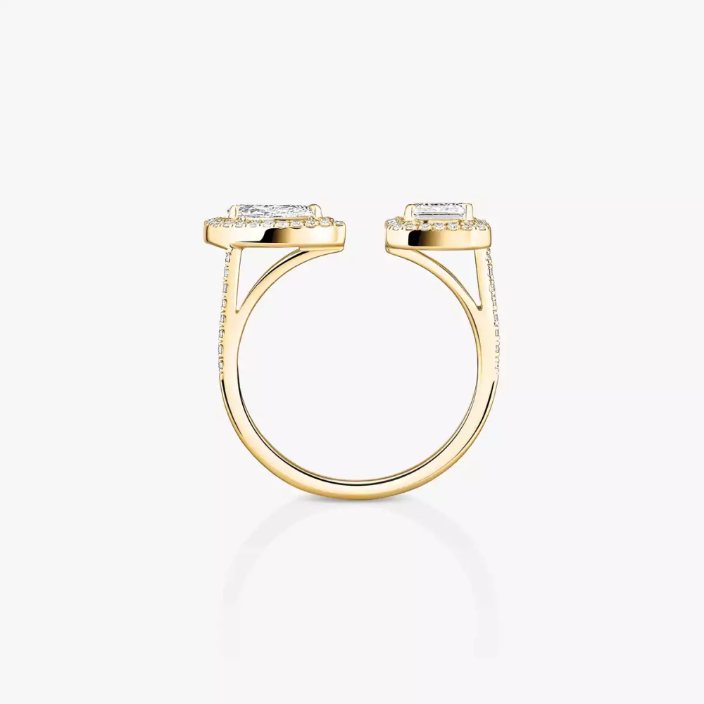 Bague My Twin toi & moi, très grand modèle