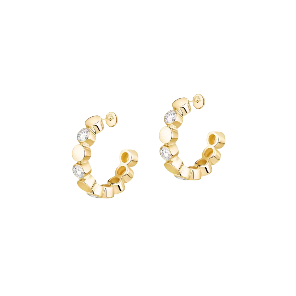 Boucles d'oreilles créoles D-Vibes