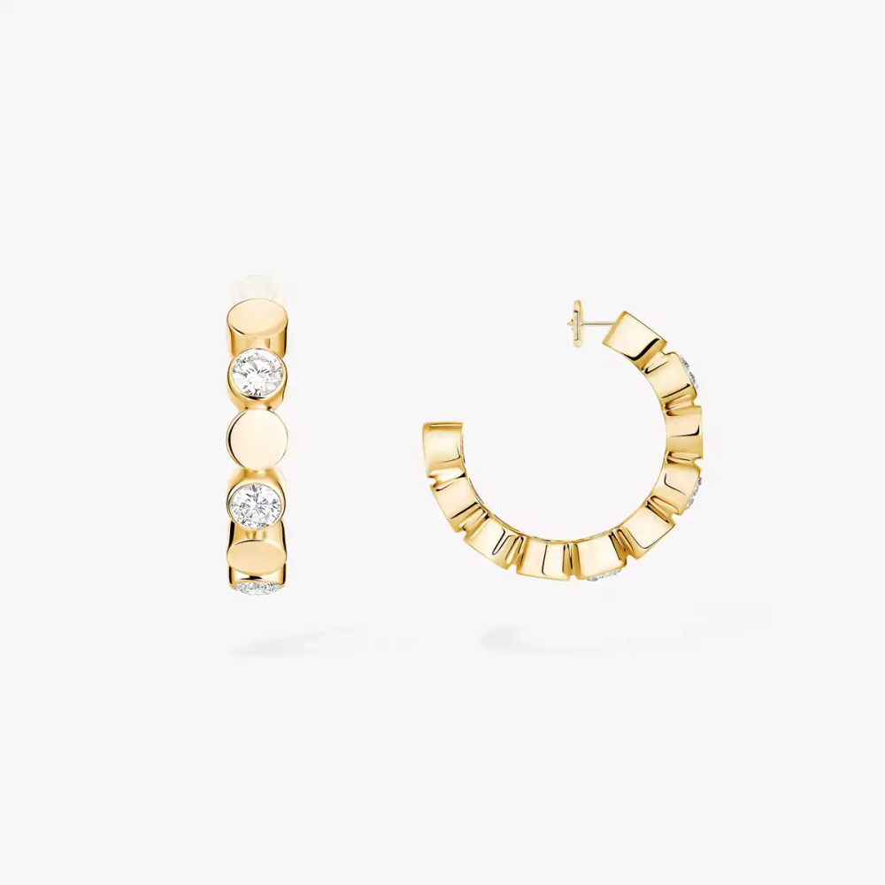 Boucles d'oreilles créoles D-Vibes