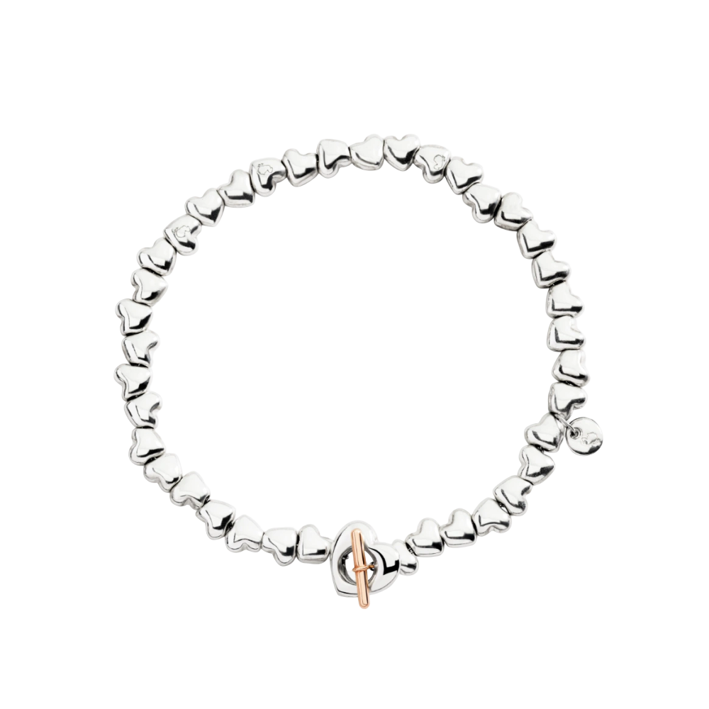 Bracelet Cœur Argent