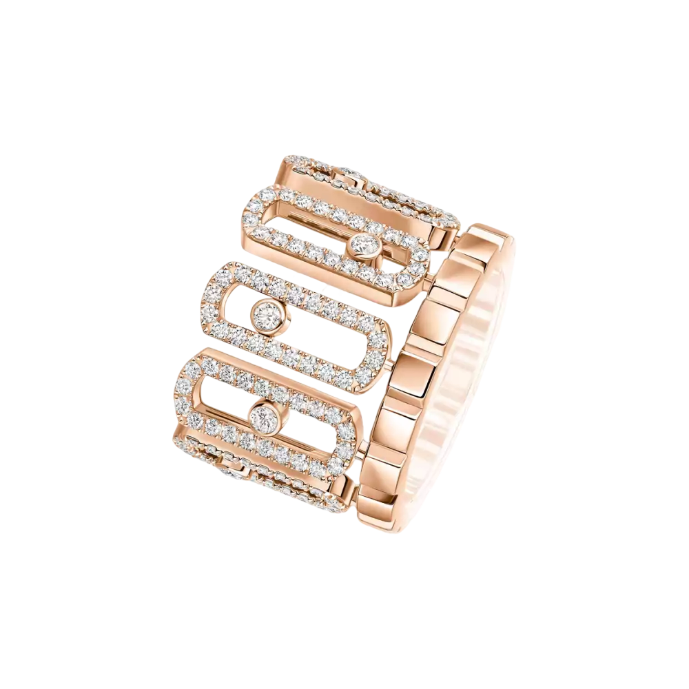 Bague pavée Move Iconica