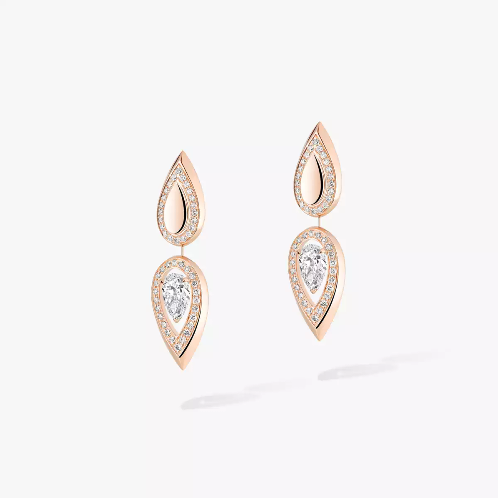 Boucles d'oreilles pendantes Fiery