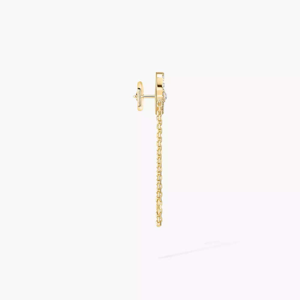 Mono boucle d'oreille chaîne Move Uno