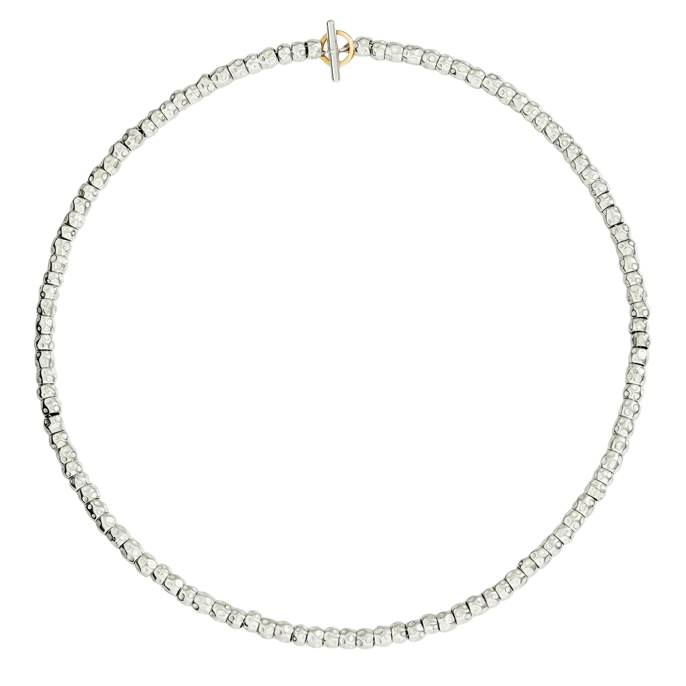Silver Granelli Necklace