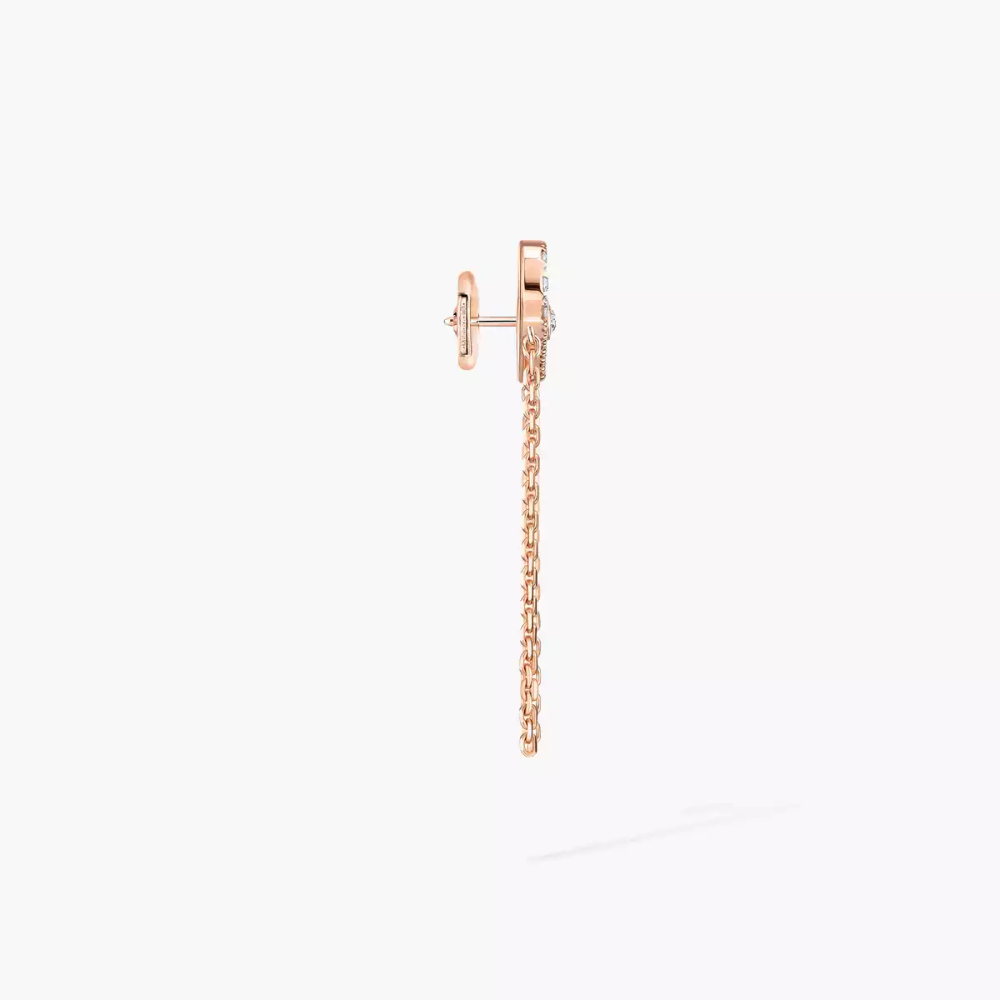 Mono boucle d'oreille chaîne Move Uno