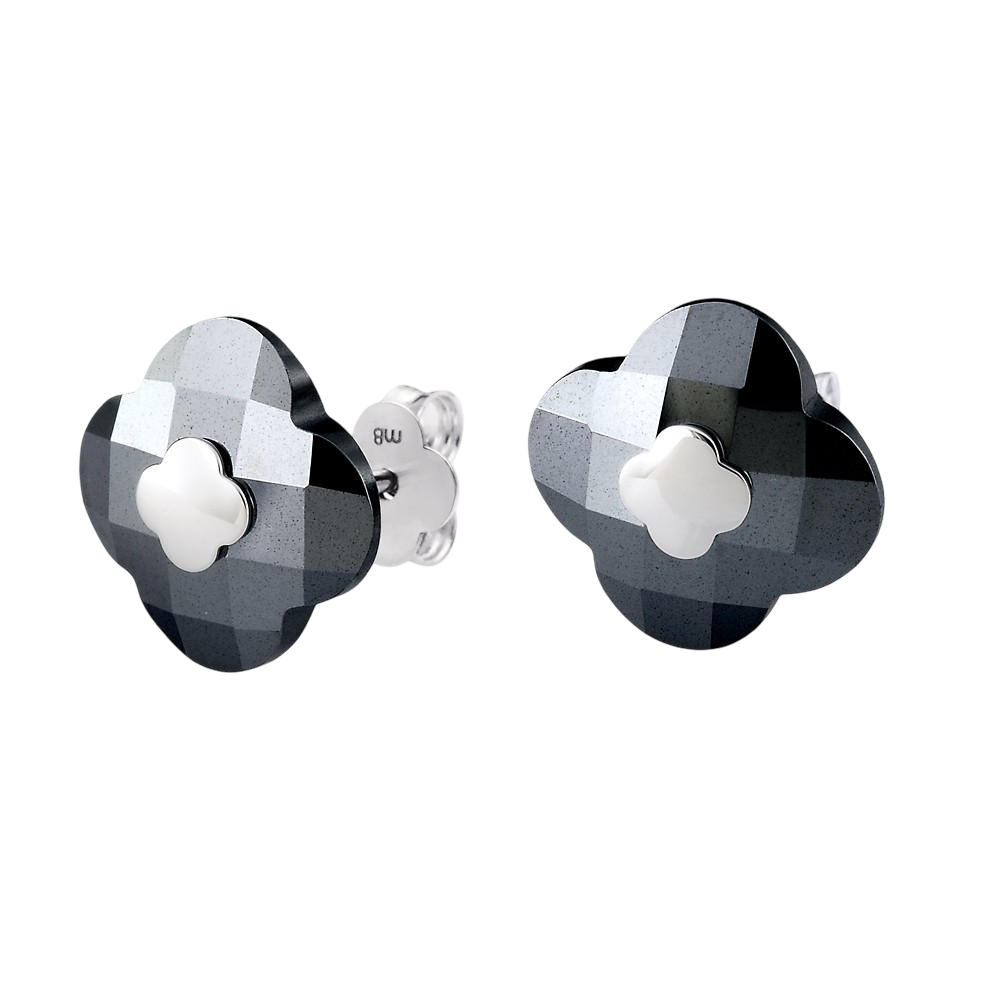 Puces, Hematite, Or Blanc