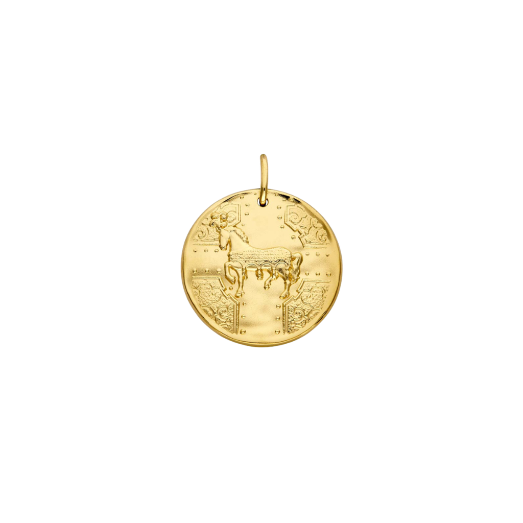 Médaille Cheval en Majesté Vermeil