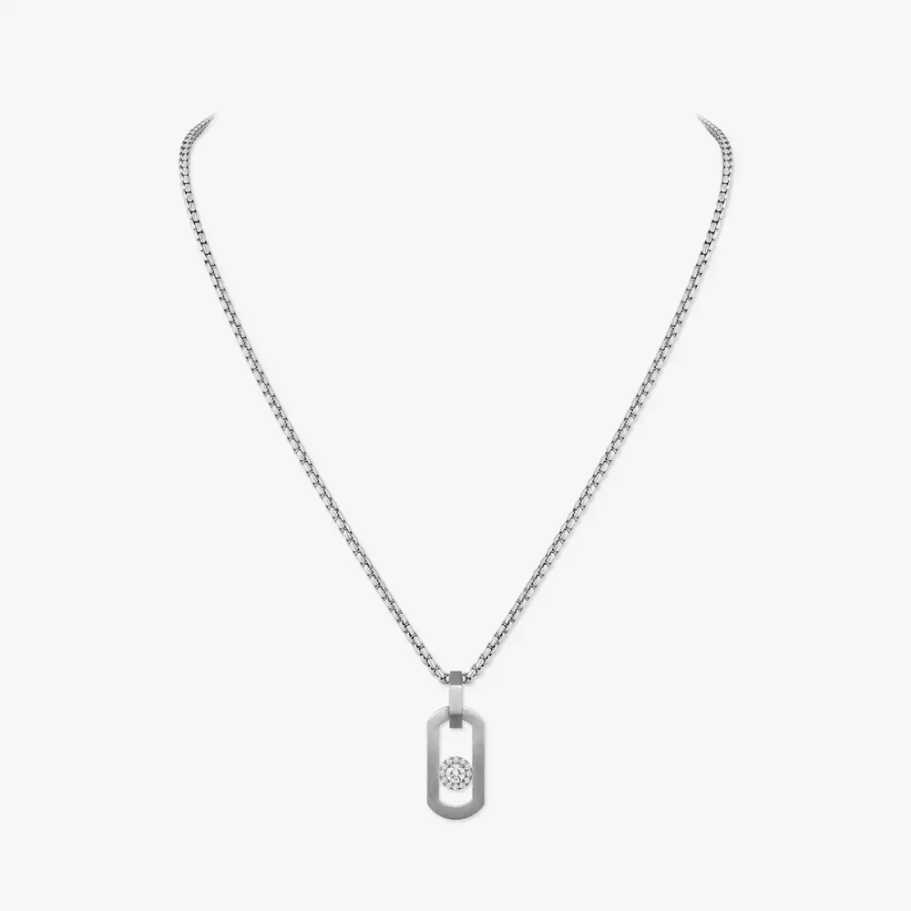 Collier pendentif So Move Collier pendentif diamant titane naturel So Move