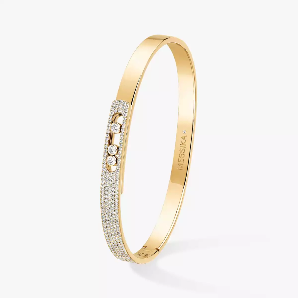 Bracelet Move Noa semi-pavé, petit modèle