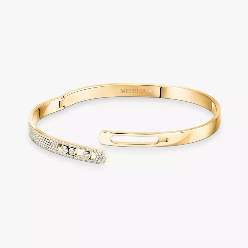 Bracelet Move Noa semi-pavé, petit modèle