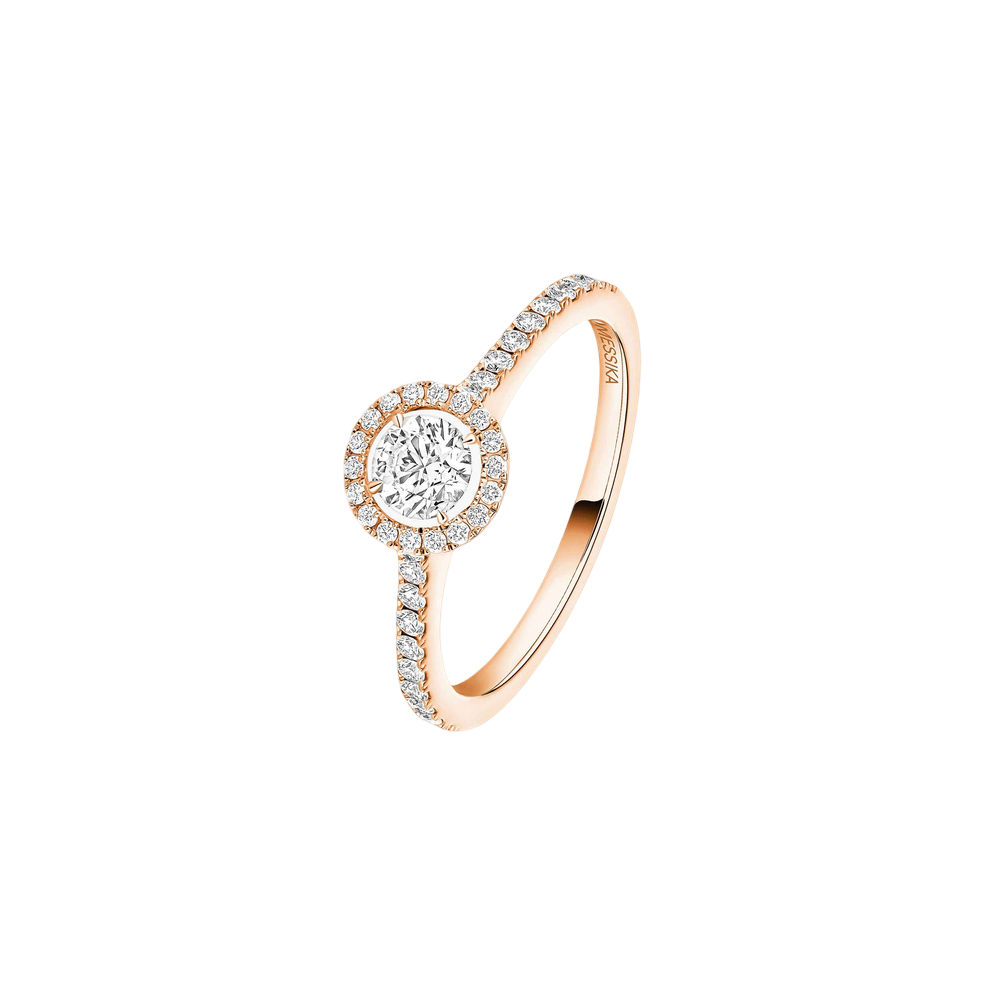 Bague solitaire Joy taille brillant, petit modèle