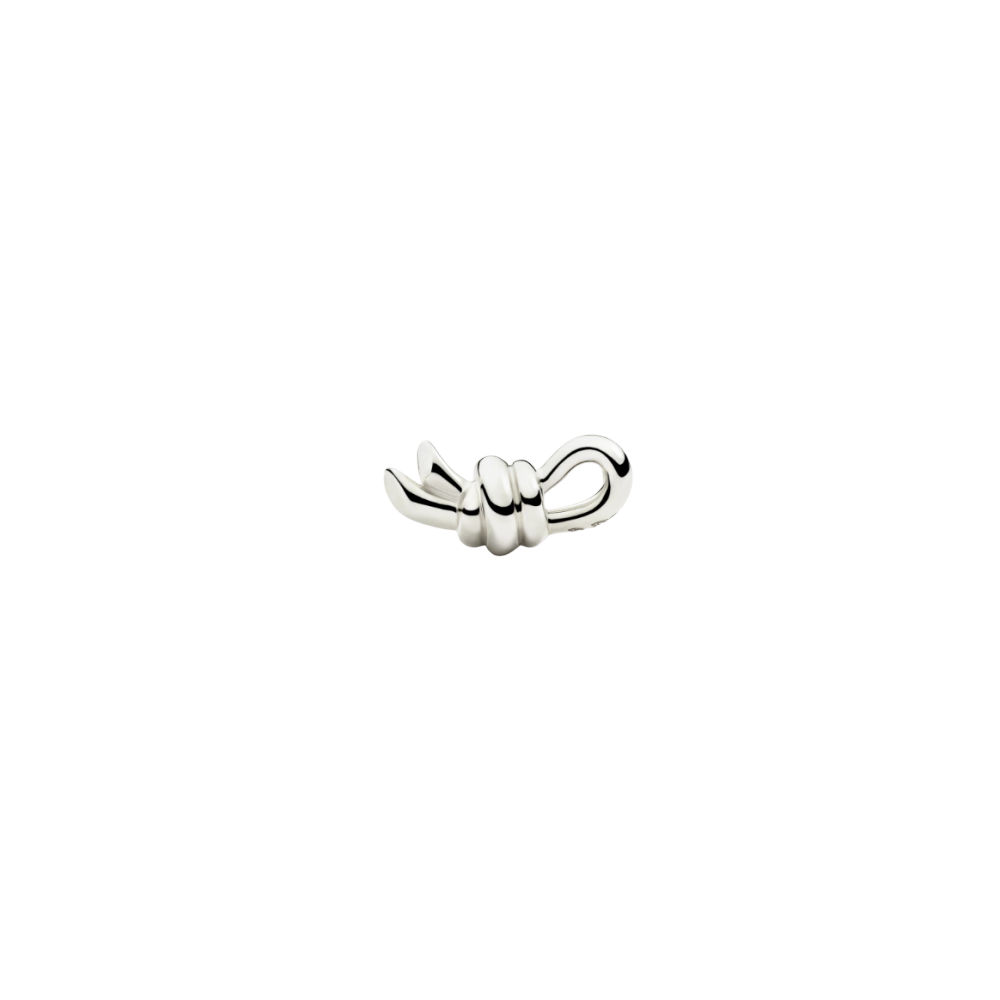 Boucle D'oreille Stud Nodo Argent