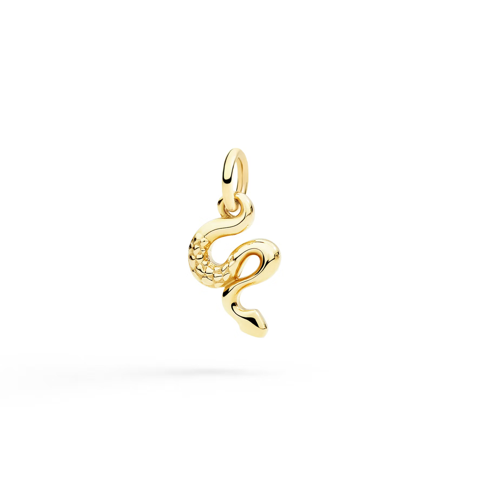 Pendentif Serpent Or Jaune