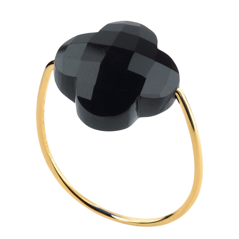 Bague, Onyx, Or Jaune