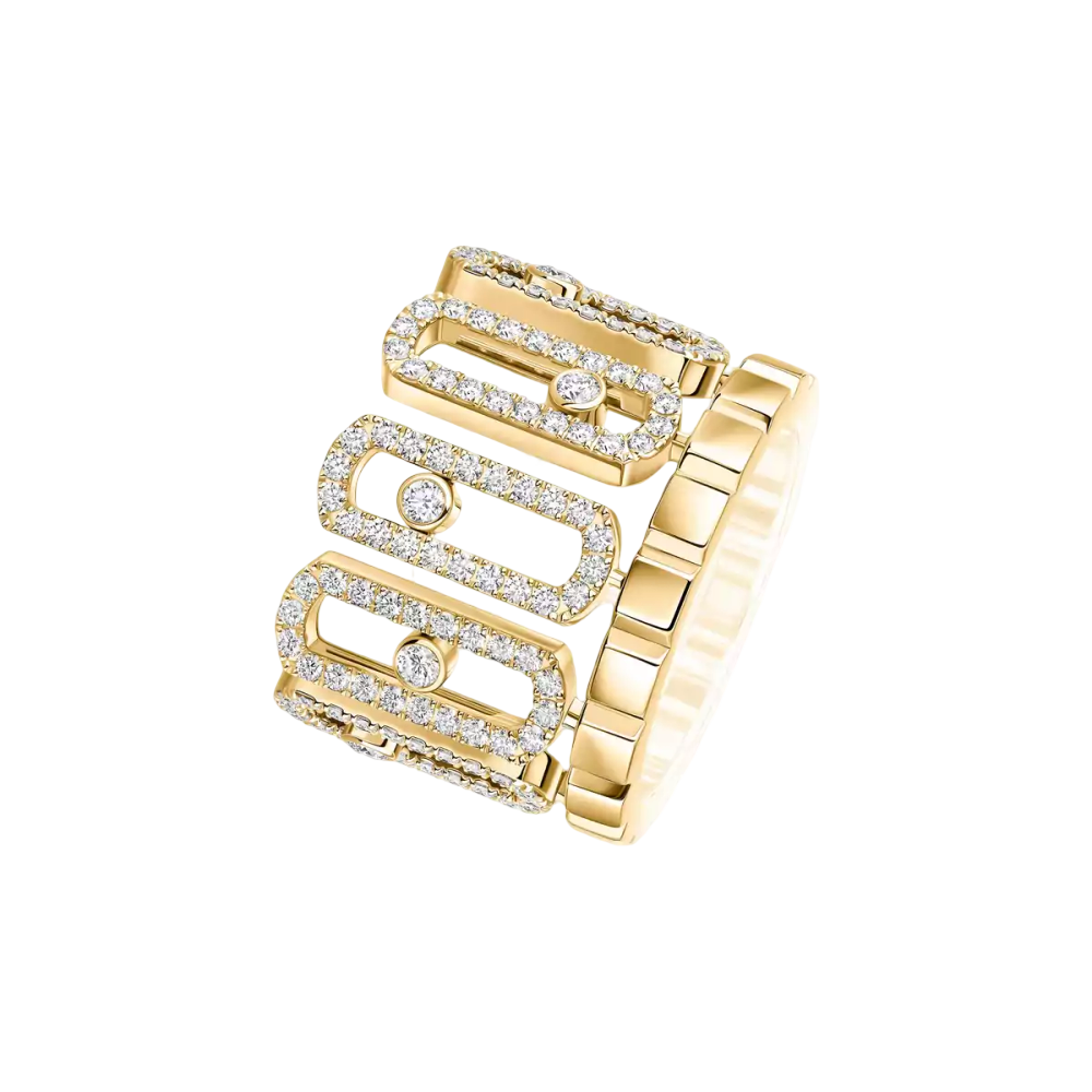 Bague pavée Move Iconica