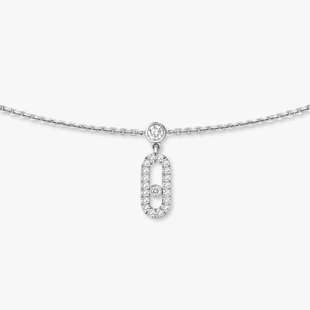 Collier choker Move Uno pavé