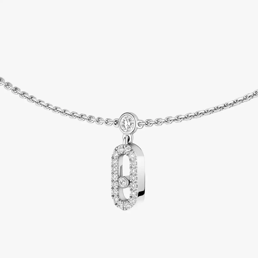 Collier choker Move Uno pavé