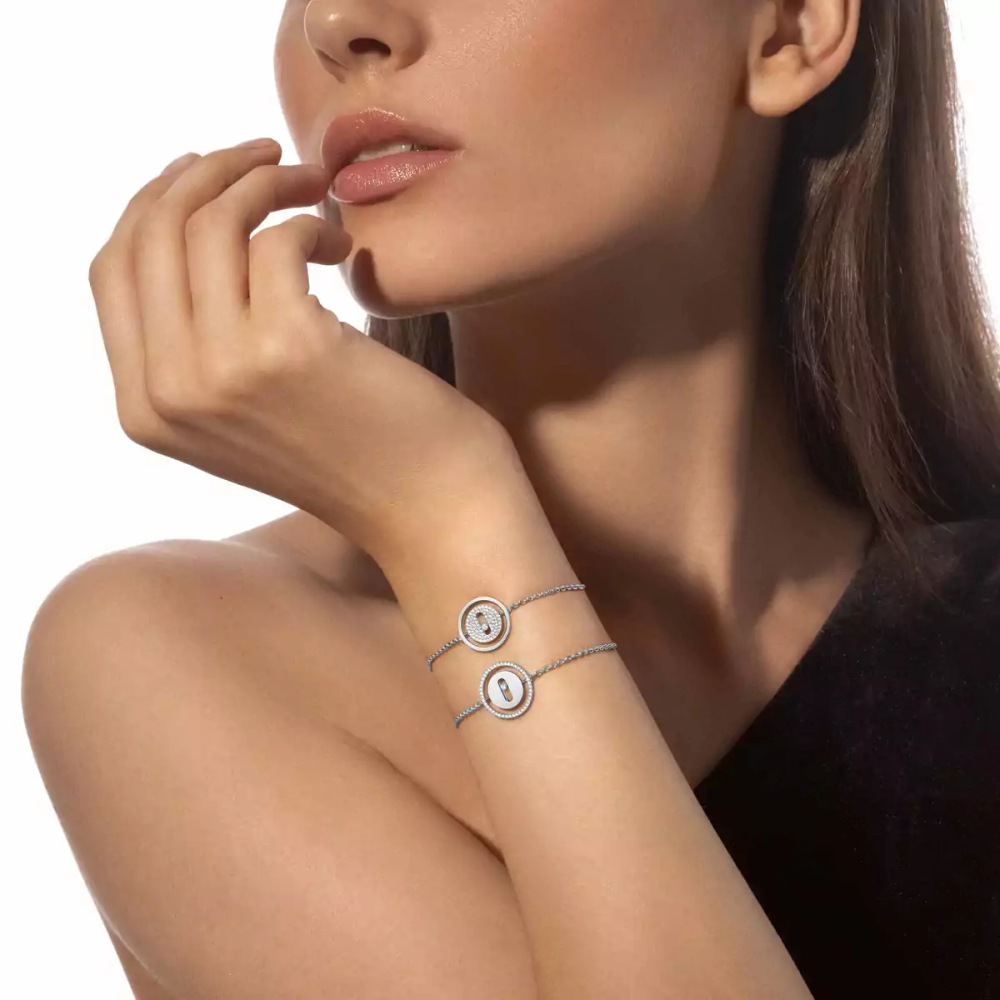 Bracelet pavé Lucky Move PM